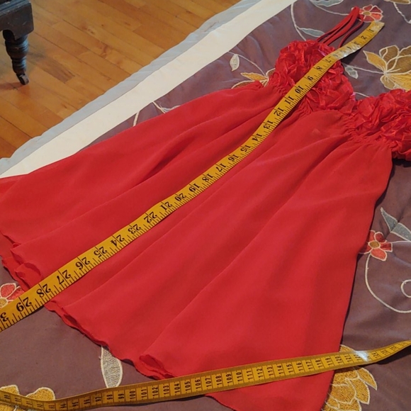 Victoria's Secret Red Adjustable Straps Nightie Set XS - Picture 10 of 12